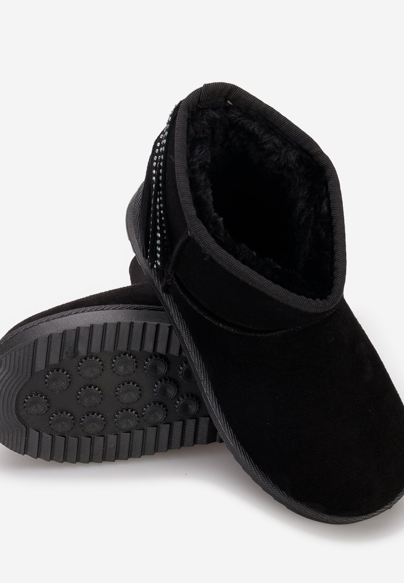 Μπότες κοριτσίστικες Theresia C Μαύρα