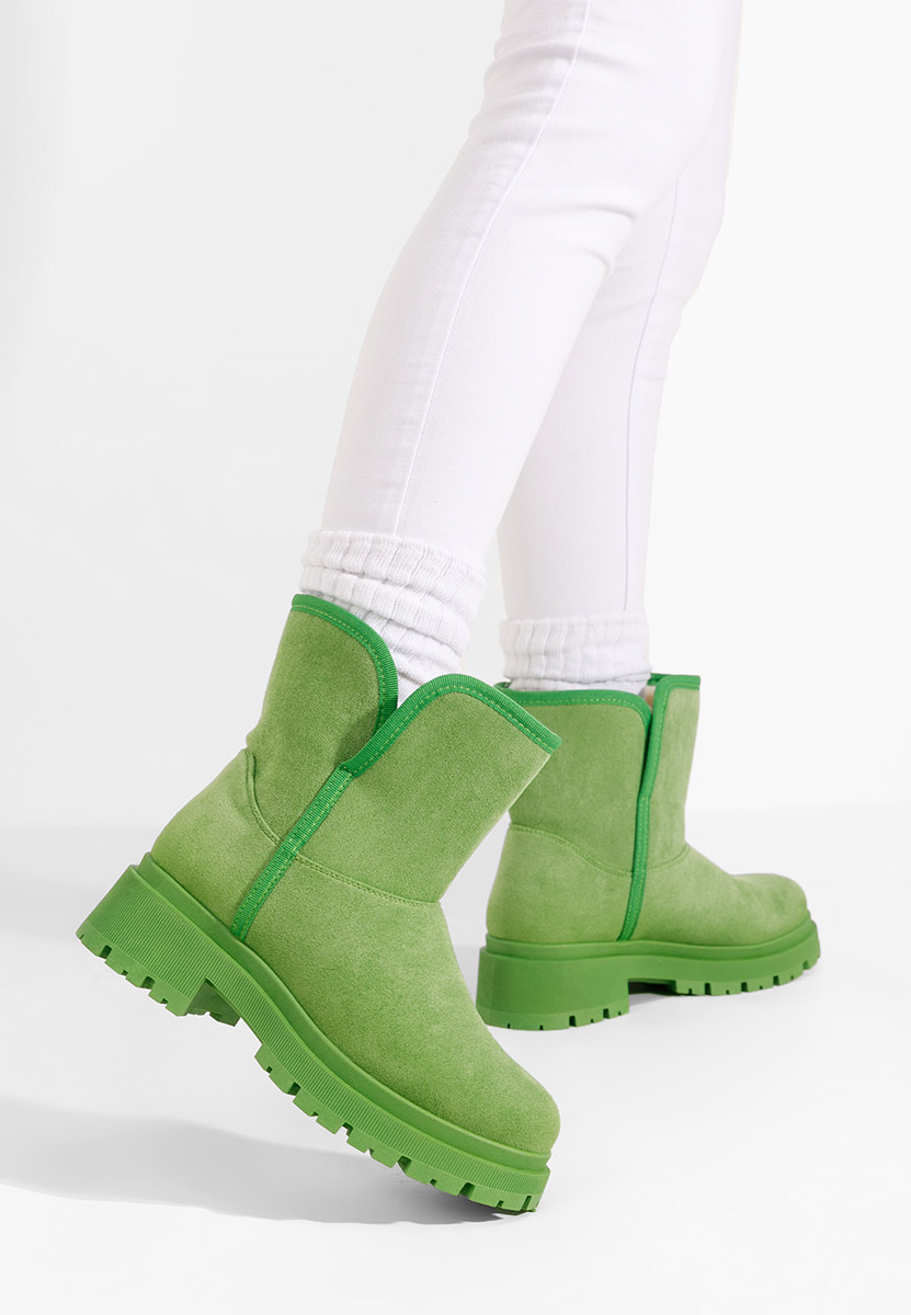 Μπότες τύπου UGG Octavia πρασινο