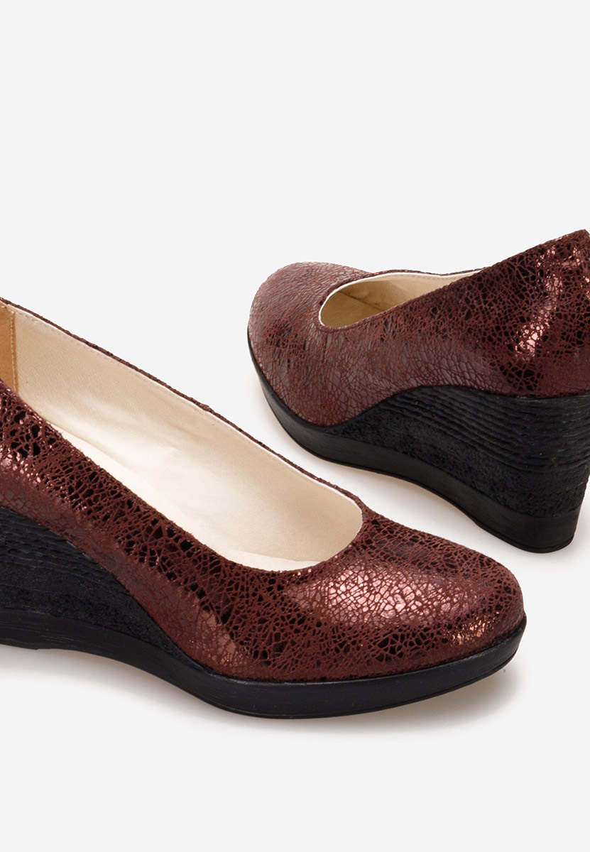 Ανατομικά παπούτσια Zolia μπορντό