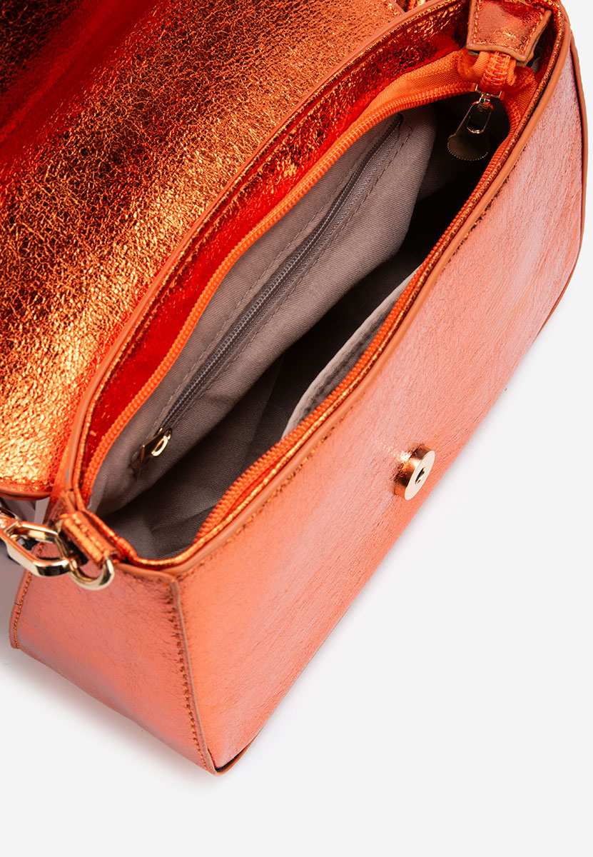 Τσάντα ωμου Zarina Πορτοκαλι