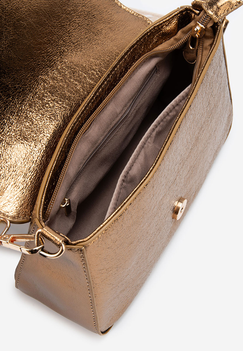 Τσάντα ωμου Zarina κασσίτερος