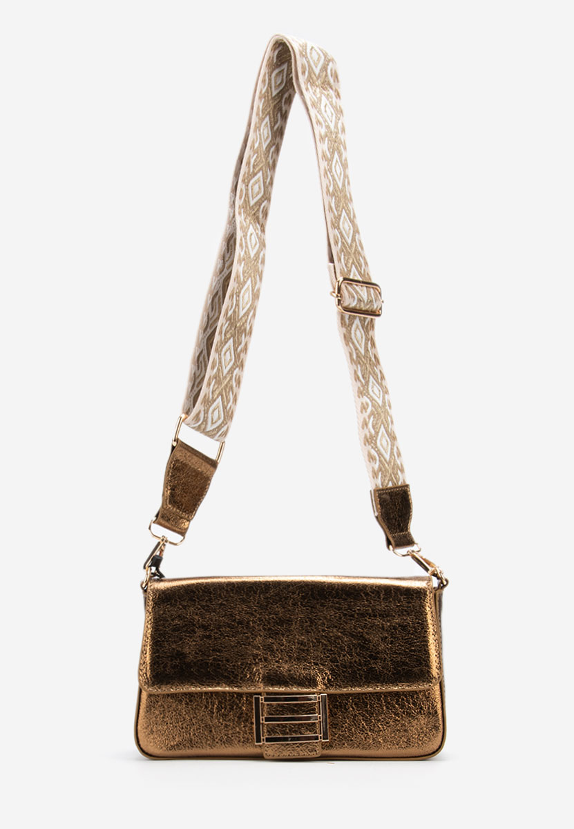 Τσάντα ωμου Zarina κασσίτερος