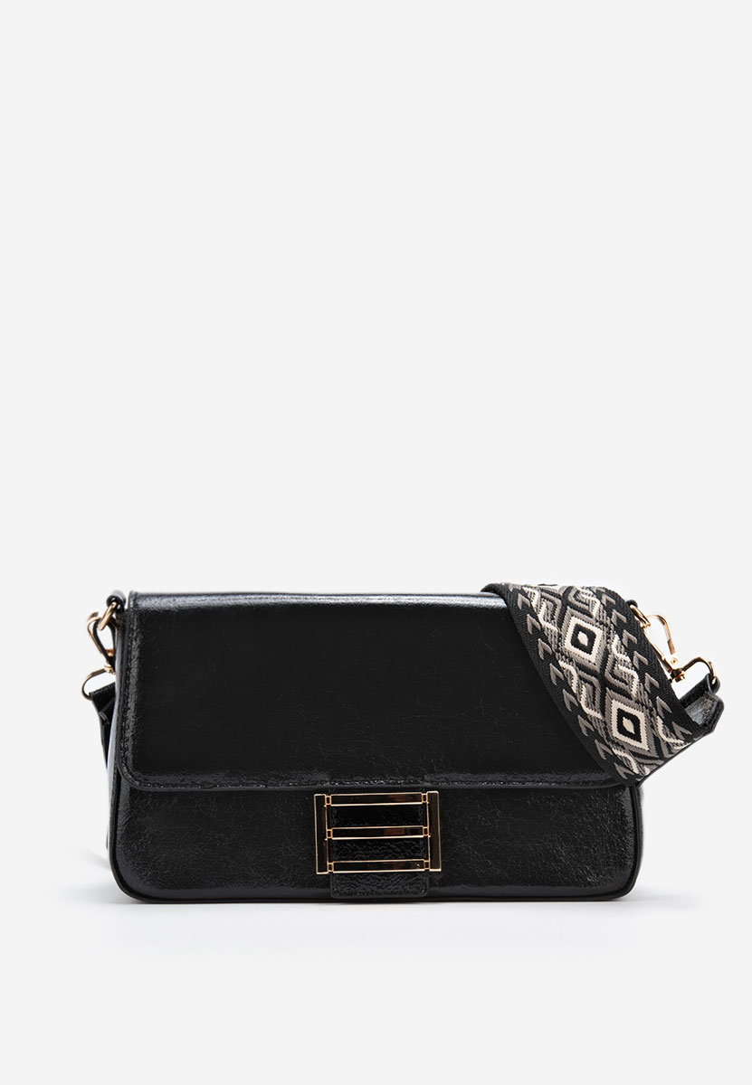 Τσάντα ωμου Zarina Μαύρα