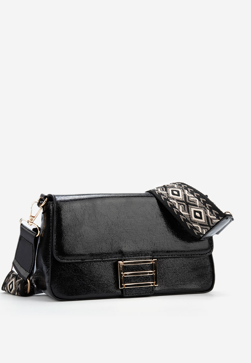 Τσάντα ωμου Zarina Μαύρα