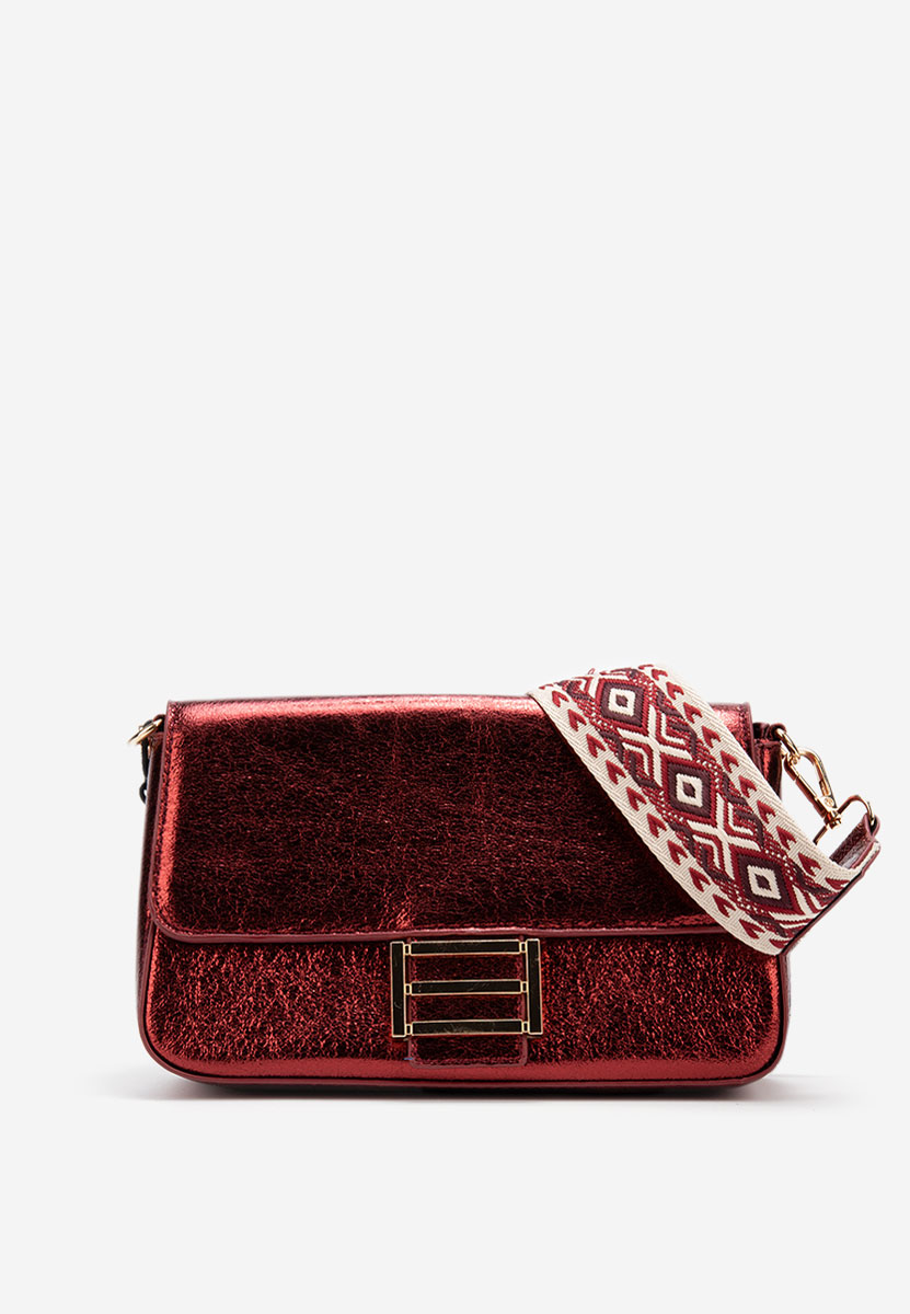 Τσάντα ωμου Zarina κοκκινες