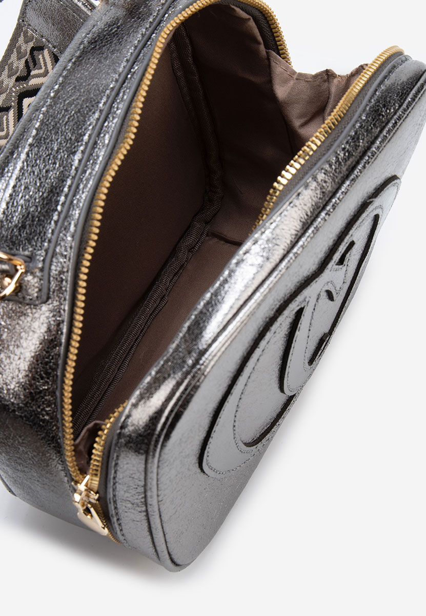 Τσάντα crossbody Julisa γκρι