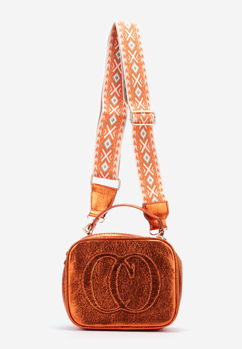 Τσάντα crossbody Julisa Πορτοκαλι