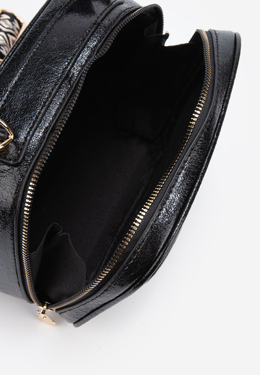 Τσάντα crossbody Julisa Μαύρα
