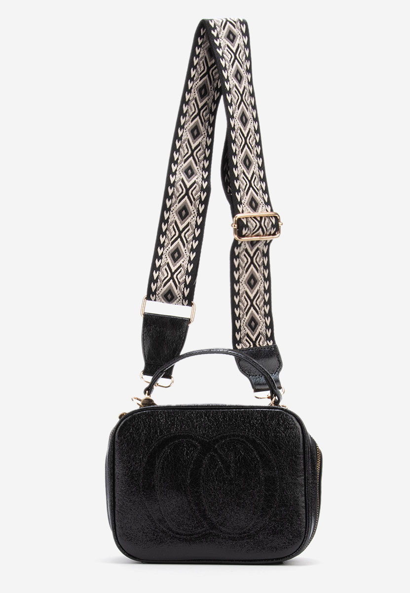 Τσάντα crossbody Julisa Μαύρα