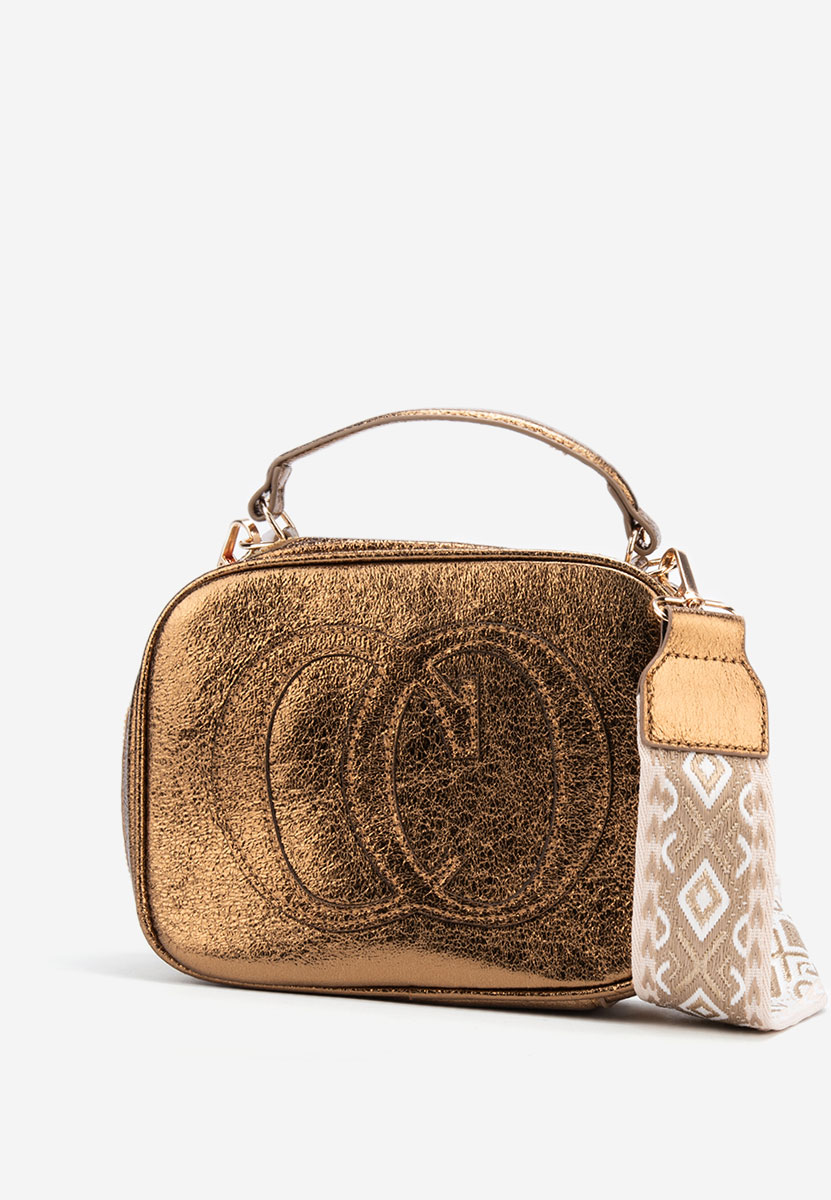 Τσάντα crossbody Julisa κασσίτερος