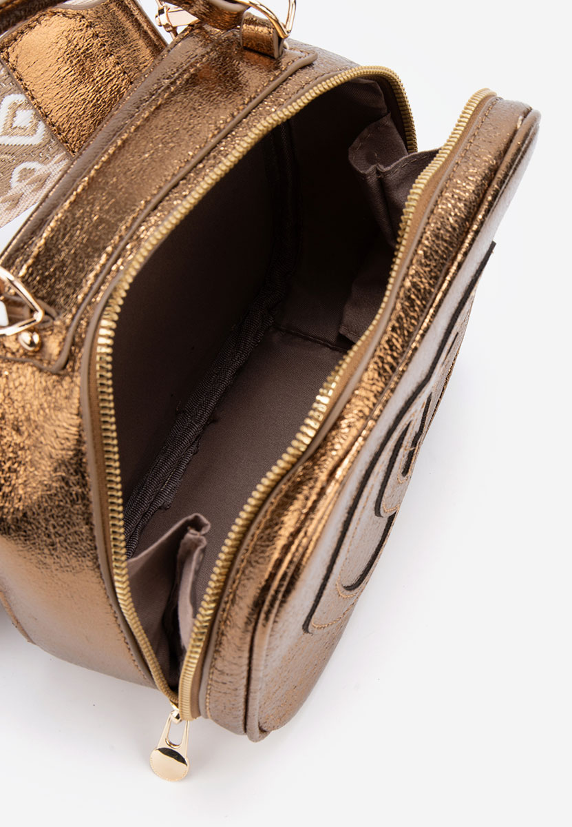 Τσάντα crossbody Julisa κασσίτερος
