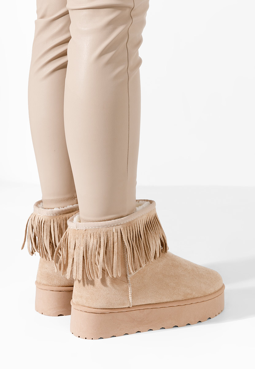 Μπότες τύπου UGG Yasmine μπεζ