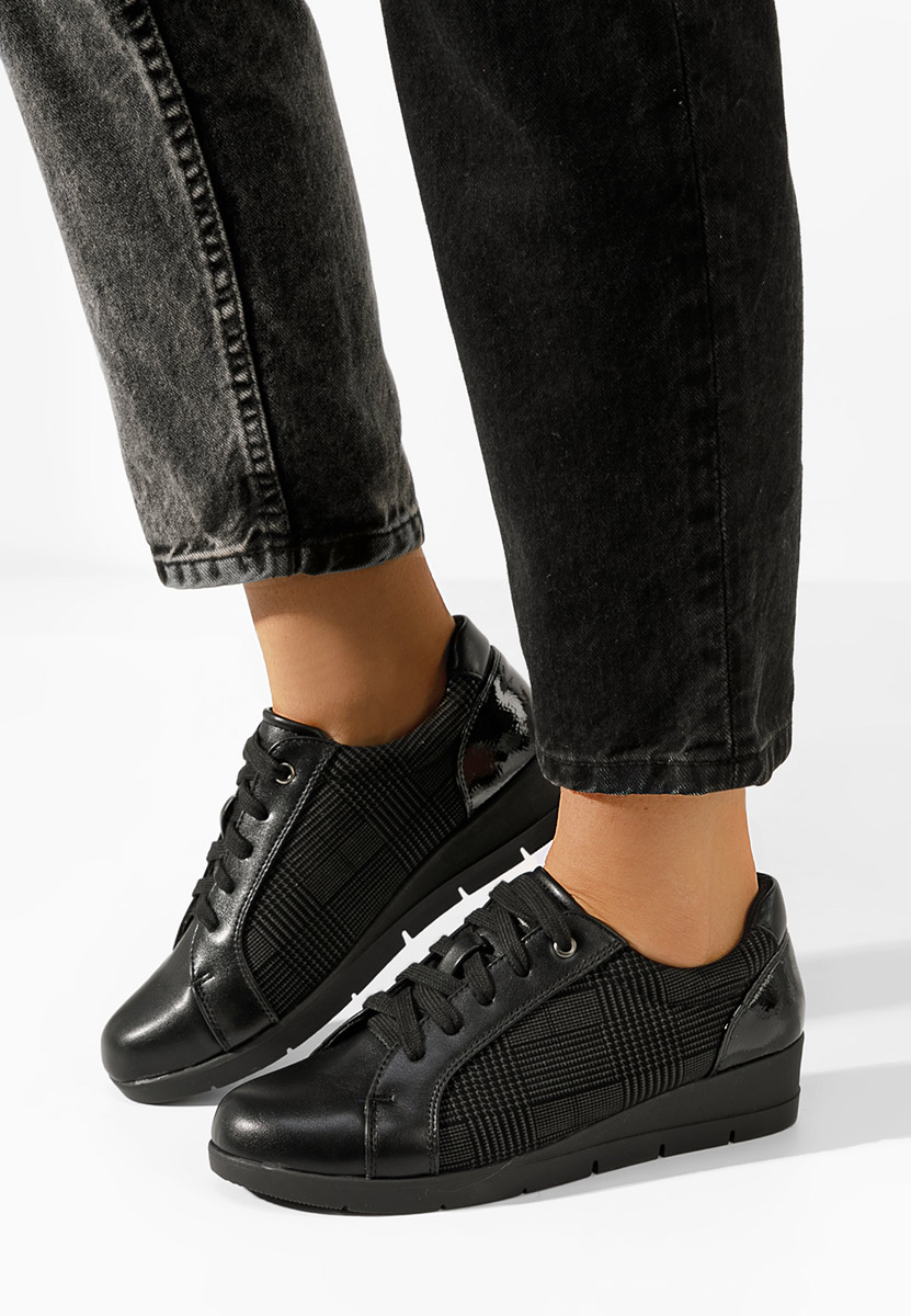 Sneakers γυναικεια Liomesa μαύρα