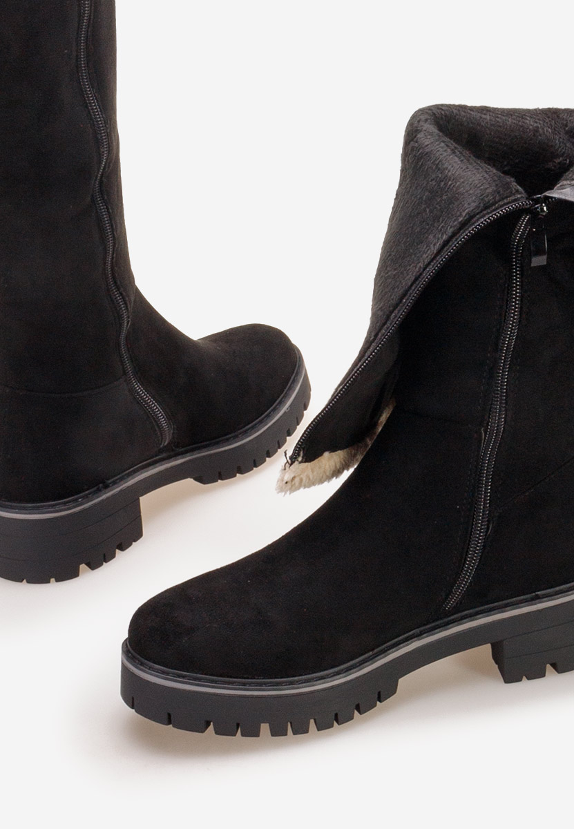 Mποτεσ γυναικειεσ φλατ Tiziana Μαύρα