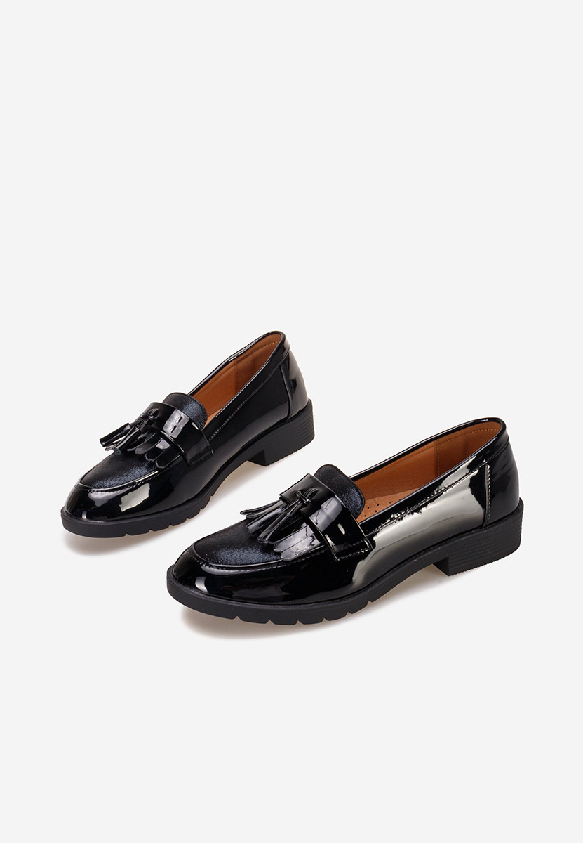 Loafers γυναικεια Luciara μαύρα