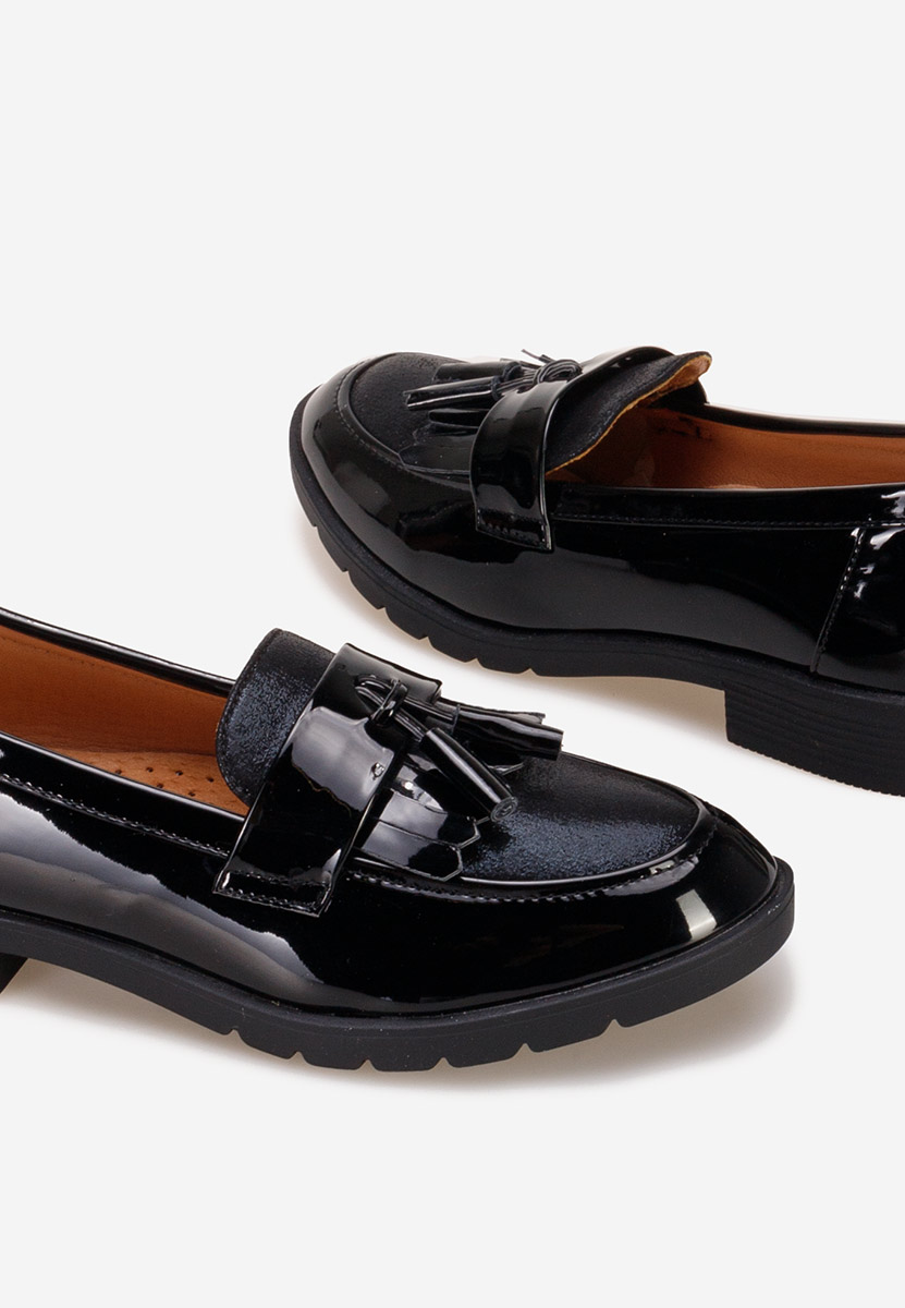 Loafers γυναικεια Luciara μαύρα