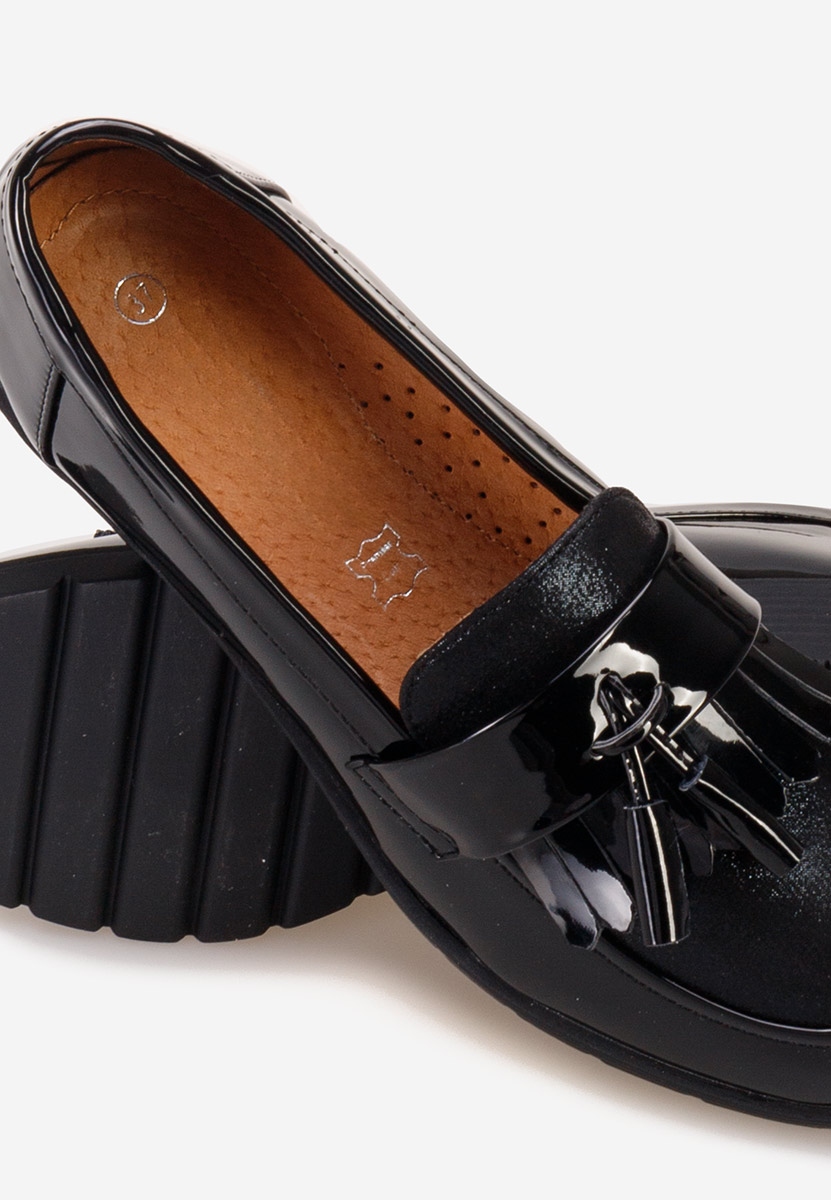 Loafers γυναικεια Luciara μαύρα