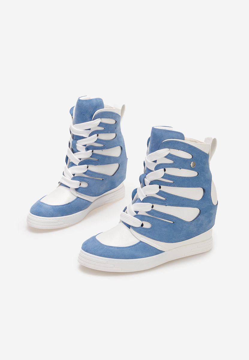 Sneakers με πλατφόρμα Kaia μπλε