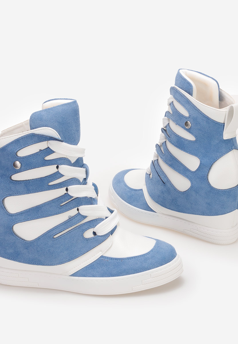 Sneakers με πλατφόρμα Kaia μπλε