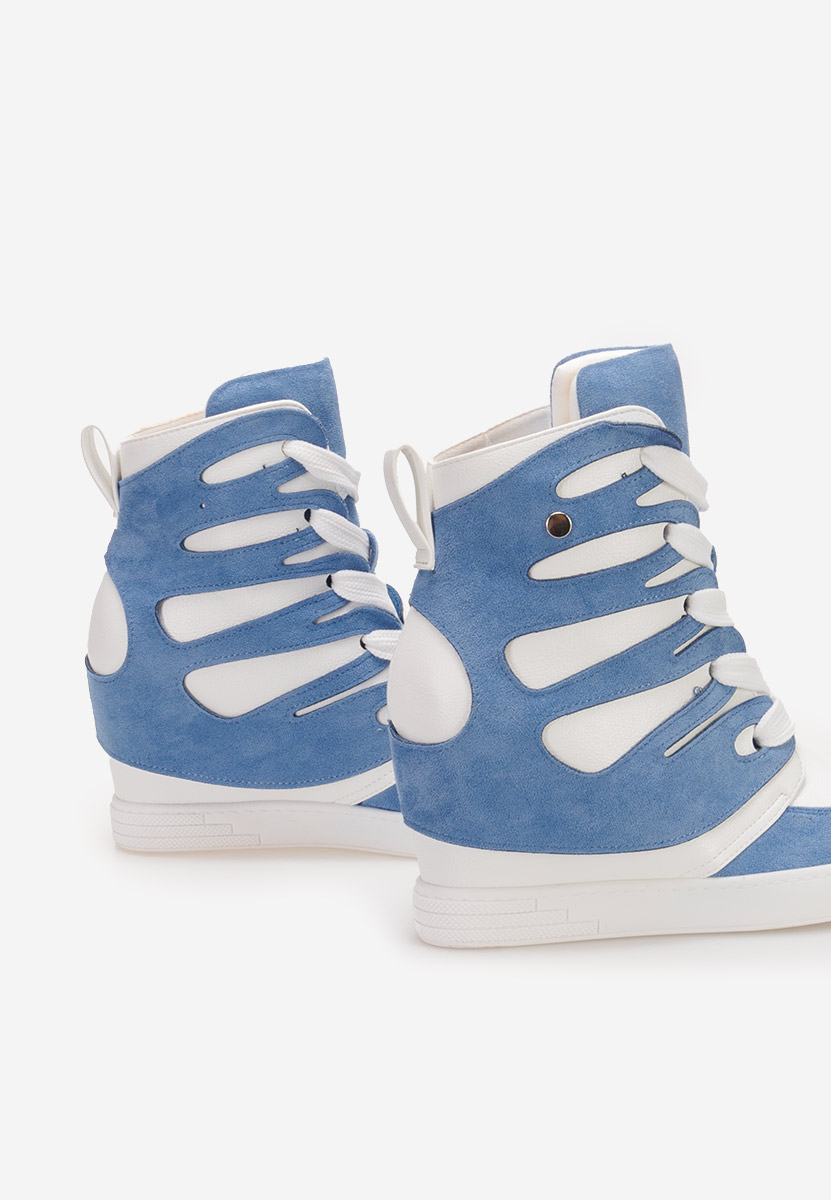 Sneakers με πλατφόρμα Kaia μπλε
