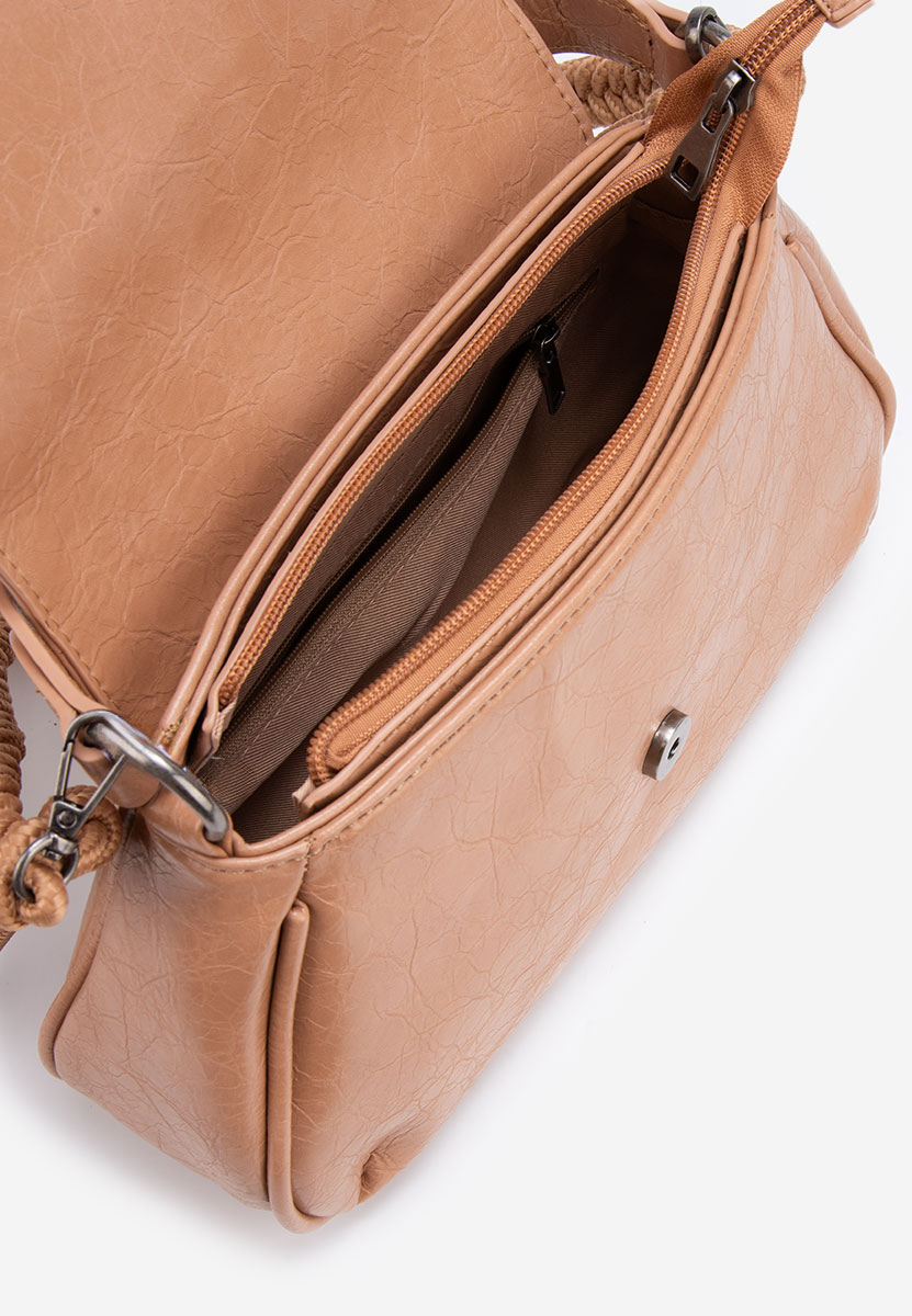 Τσάντα Χεριού Tinsia καφε