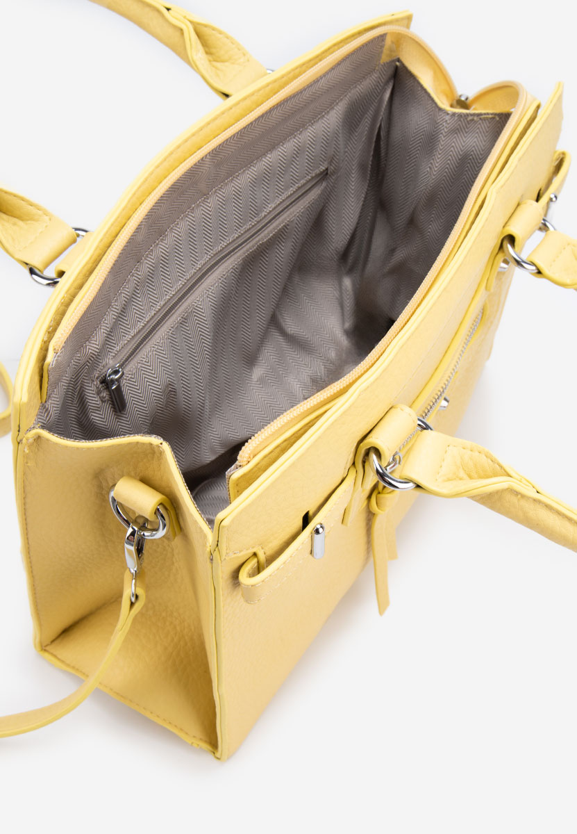 Τσάντα Χεριού Lentia Κιτρινες