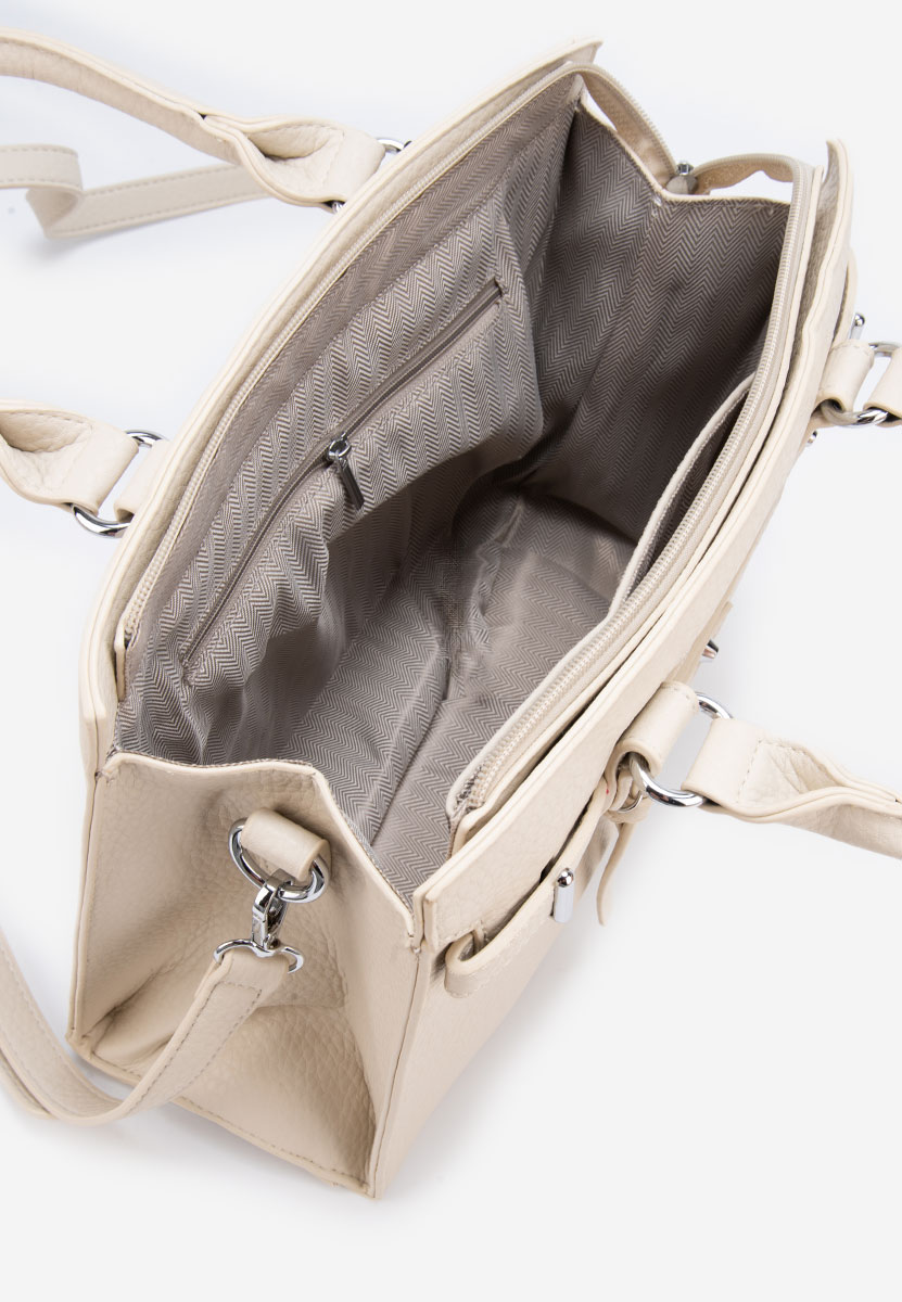 Τσάντα office Lentia μπεζ