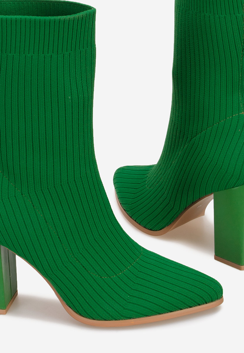 Μποτάκια κάλτσα Daisa πρασινο