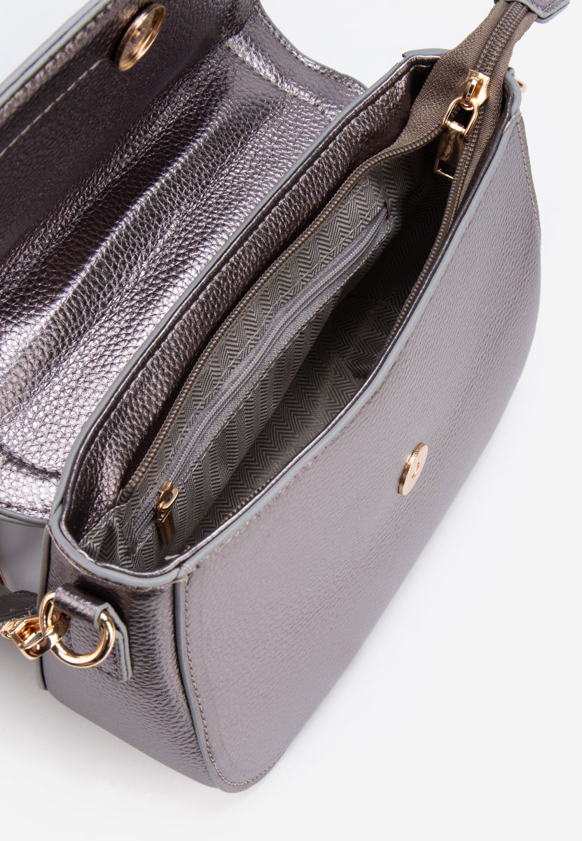 Τσάντα ωμου Julima γκρι