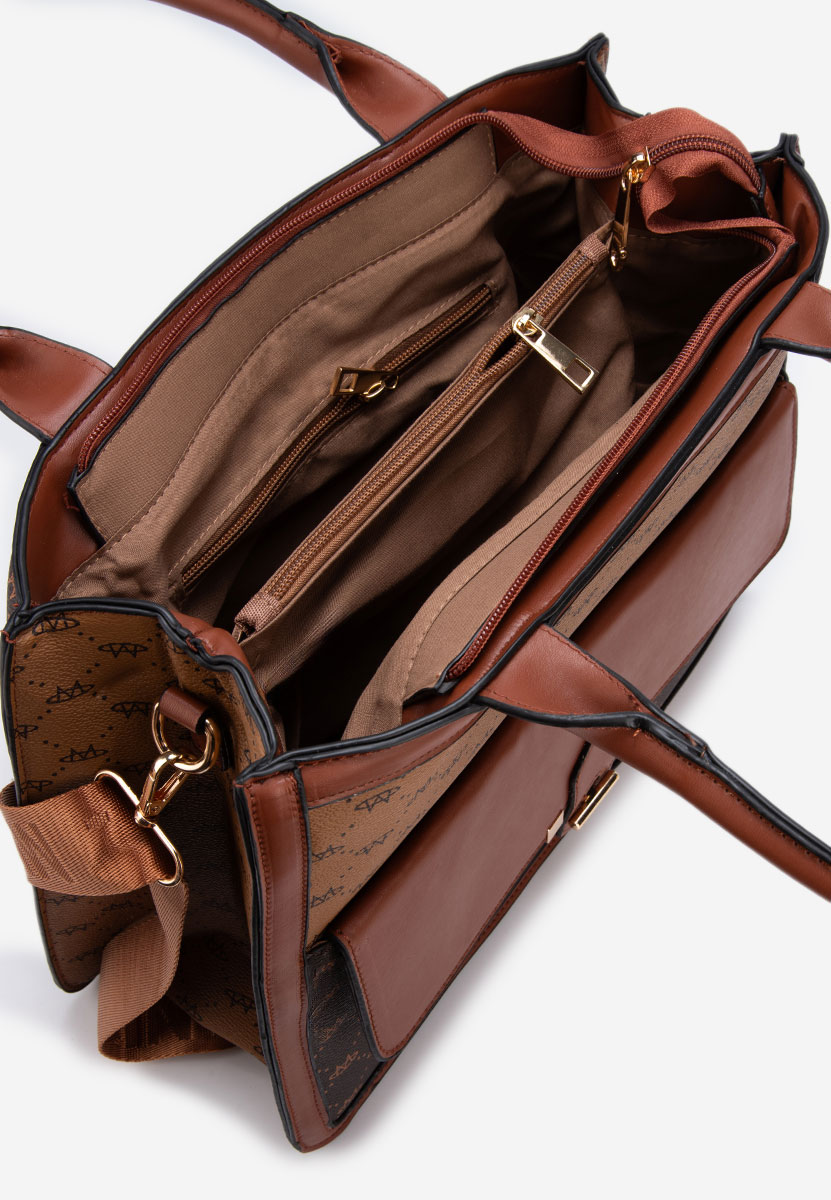 Τσάντα Χεριού Kimly καφε