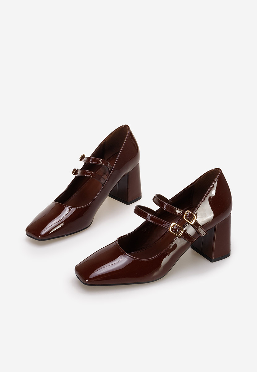 Γοβες Zerena καφε