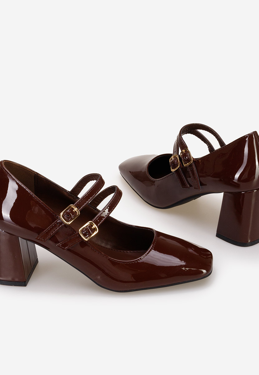 Γοβες Zerena καφε