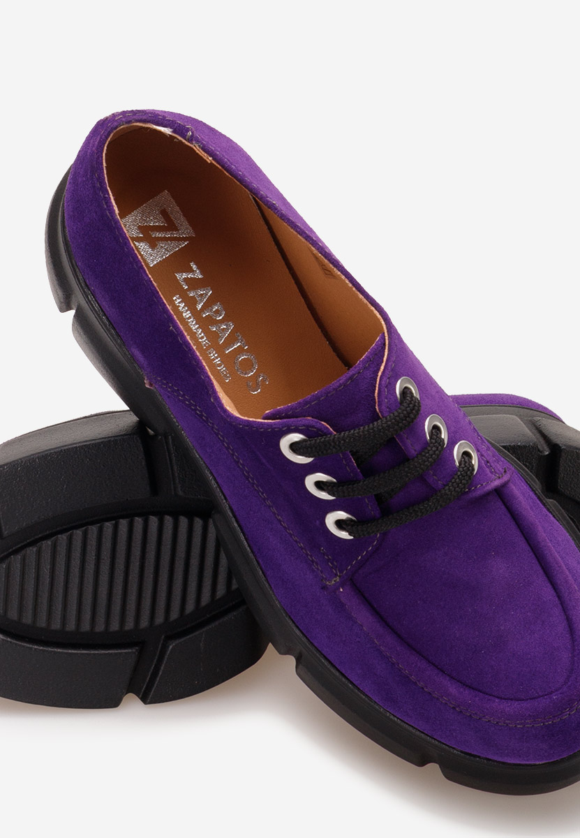 Πλατφόρμες γυναικεία Catarina μωβ