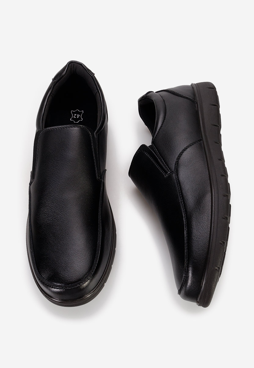 Mοκασινια ανδρικά Jarek μαύρα