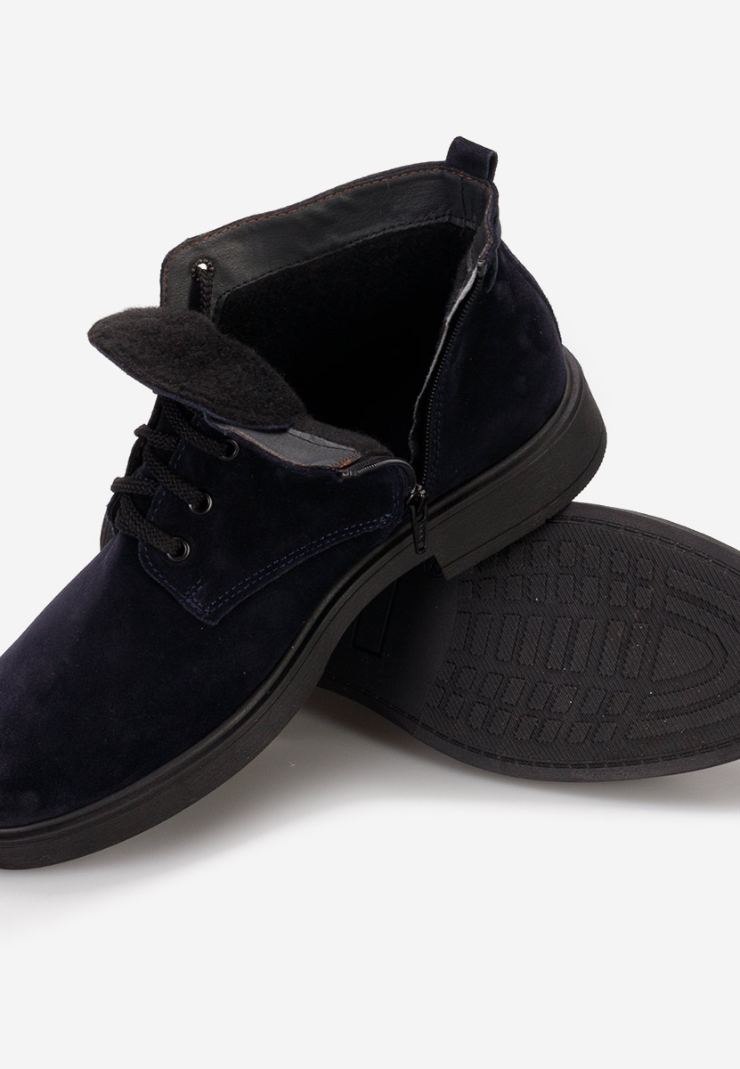 Ανδρικές δερμάτινες μπότες Fresco Νειβι