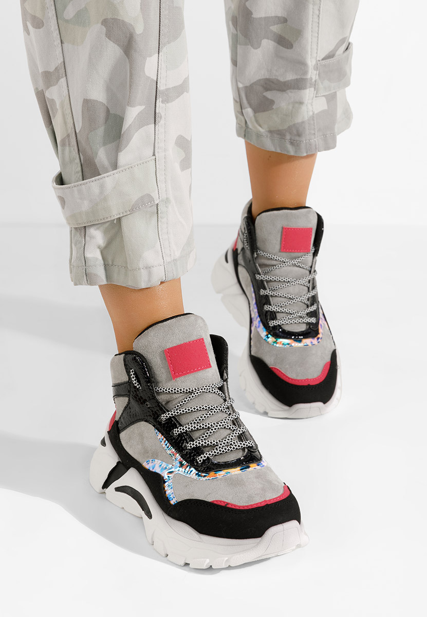 Sneakers γυναικεια γκρι Alicante D2