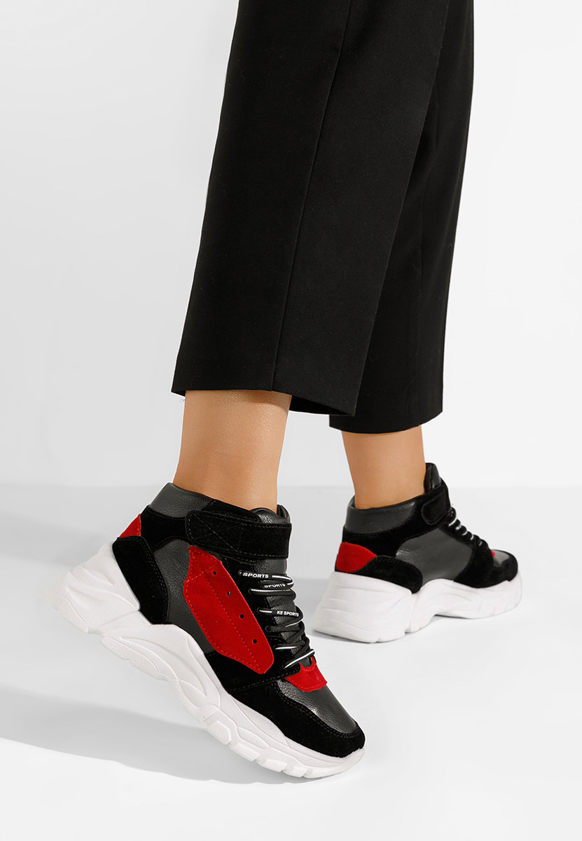 Sneakers γυναικεια μαύρα Florenza