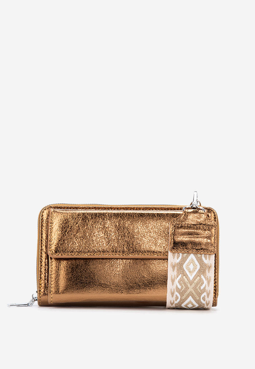 Τσάντα cluch Liada χάλκινο