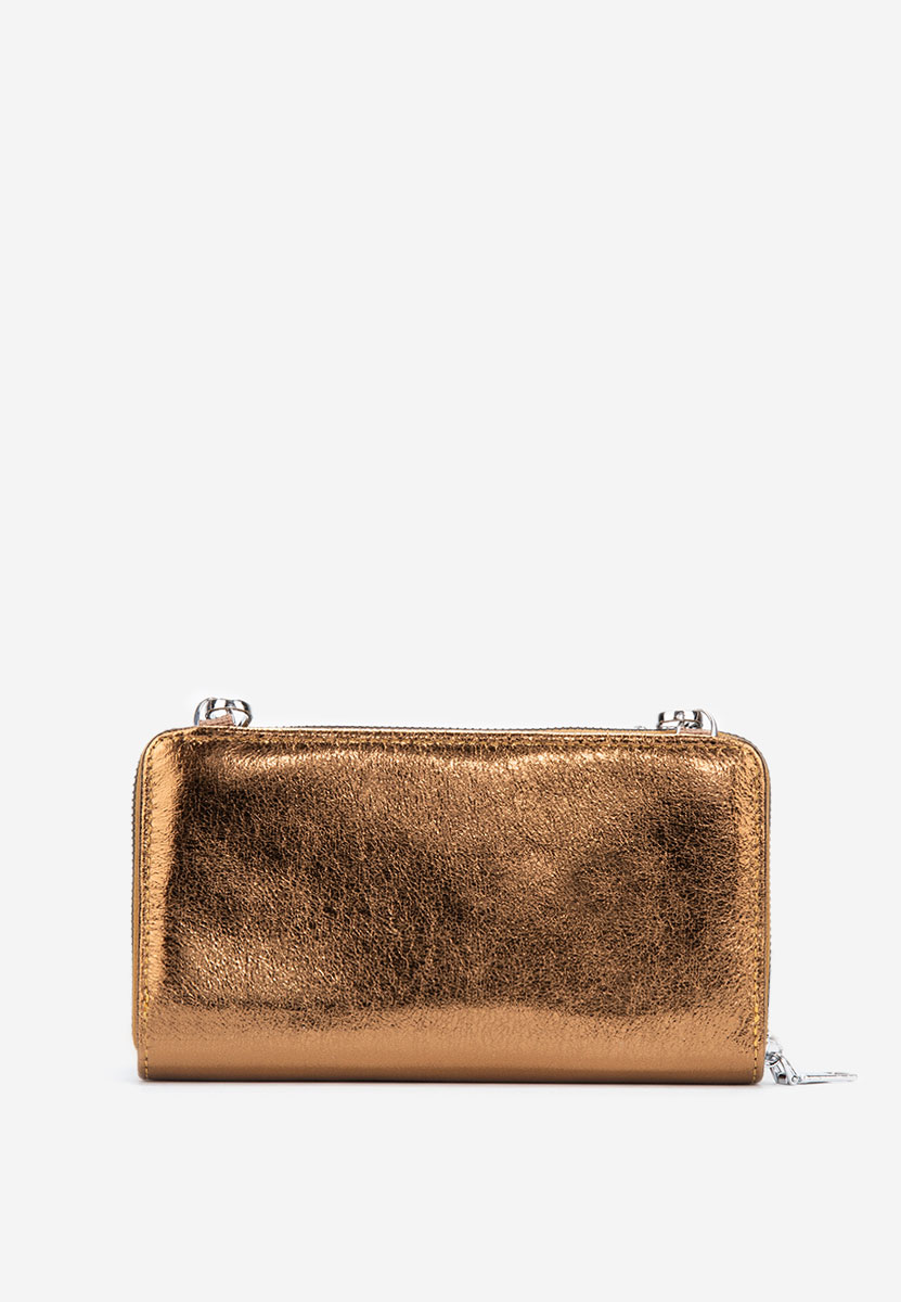 Τσάντα cluch Liada χάλκινο