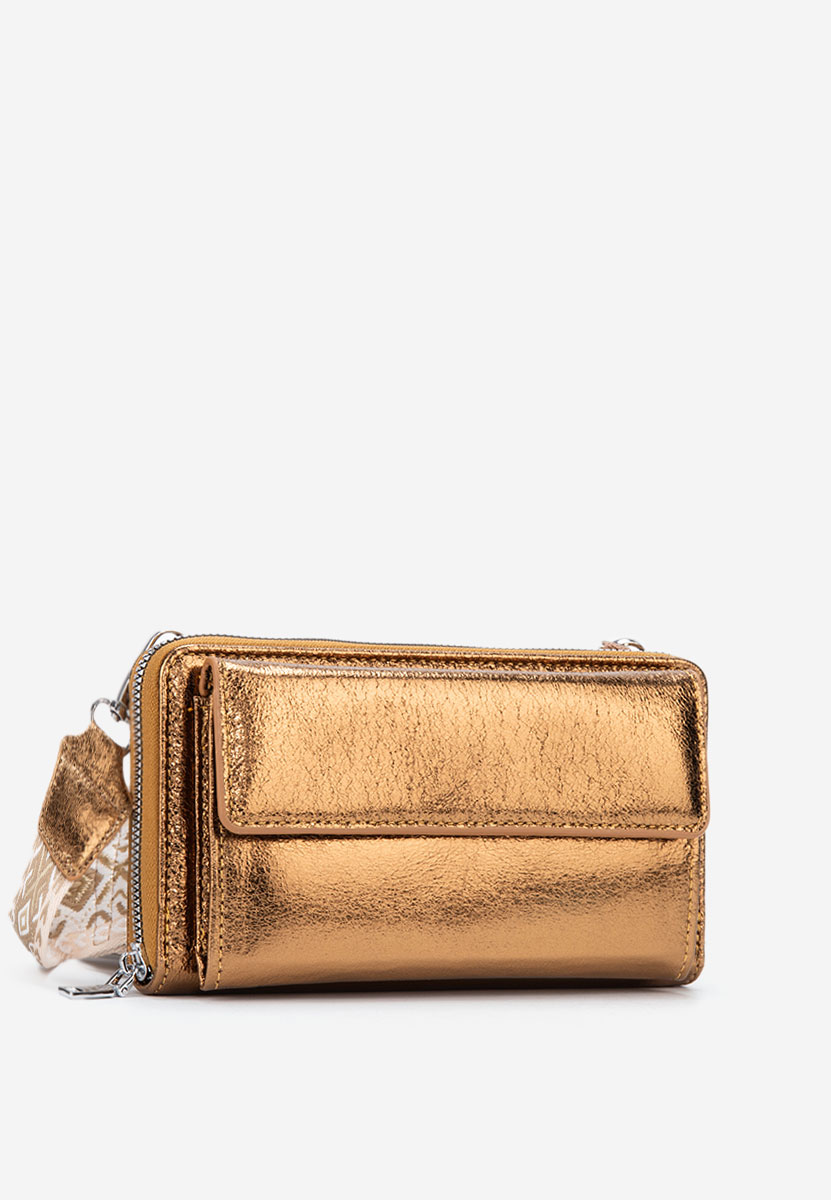 Τσάντα cluch Liada χάλκινο