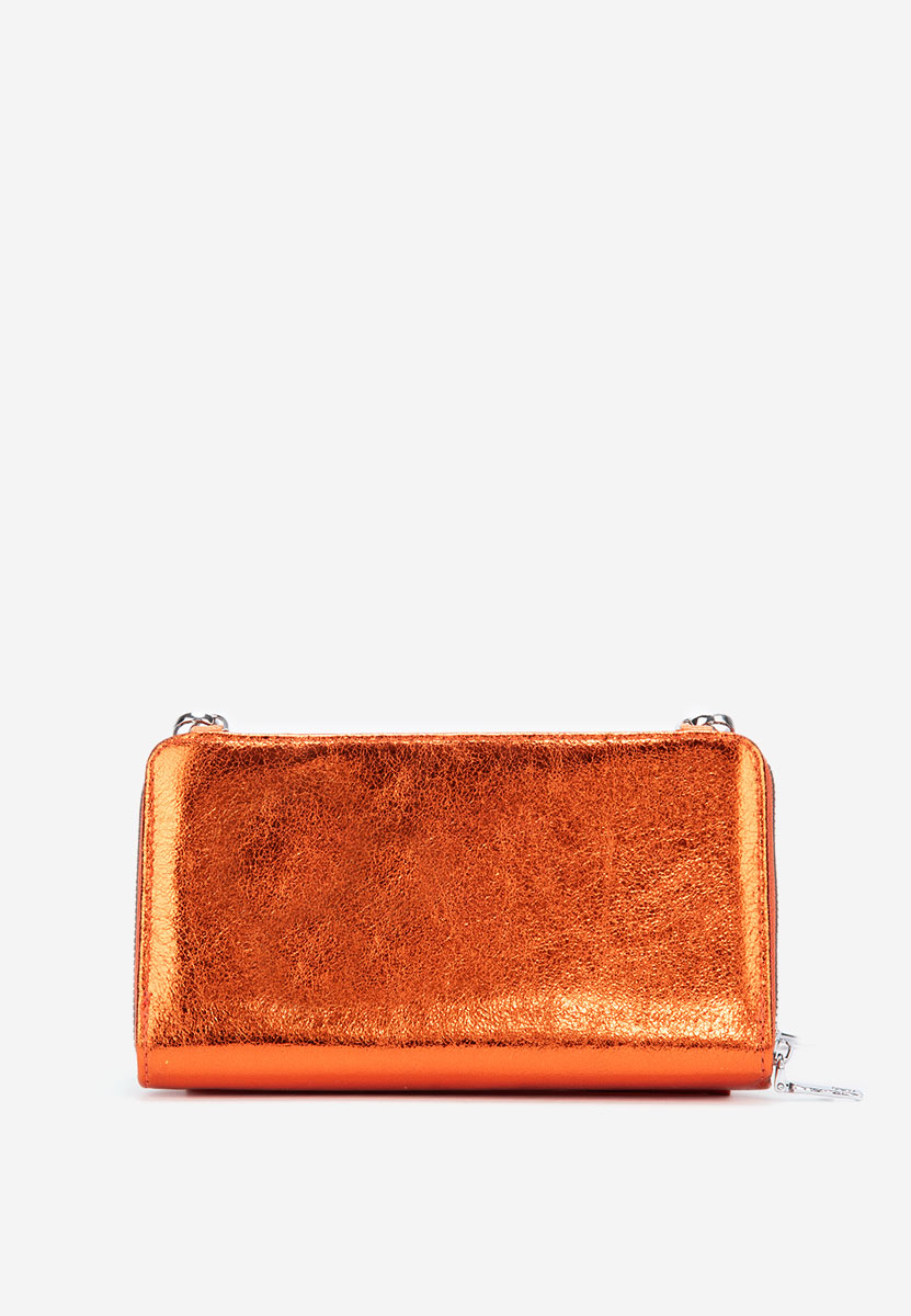 Τσάντα cluch Liada Πορτοκαλι