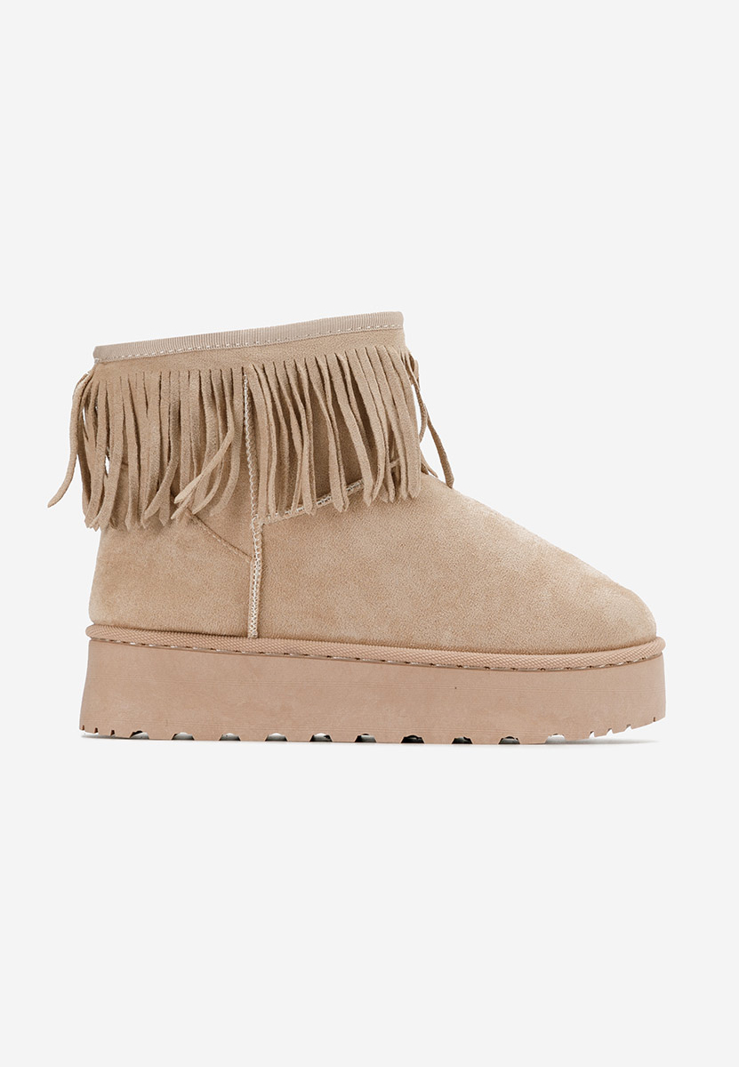 Μπότες τύπου UGG Yasmine μπεζ