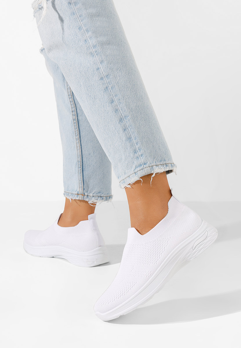 Γυναικεία Πάνινα Slip-On Dissora λευκά