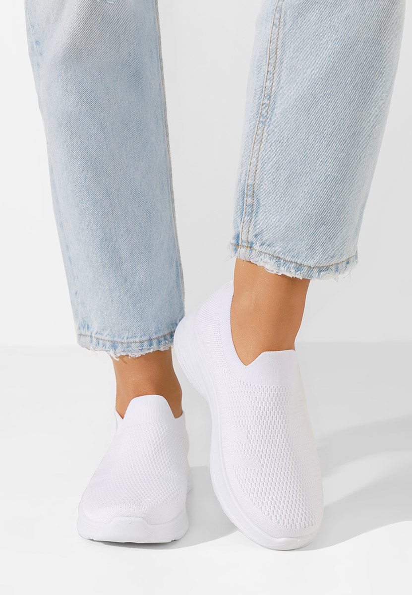 Γυναικεία Πάνινα Slip-On Dissora λευκά