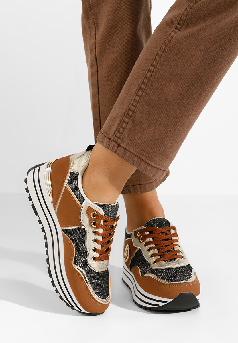 Sneakers με πλατφόρμα Eranova ταμπά