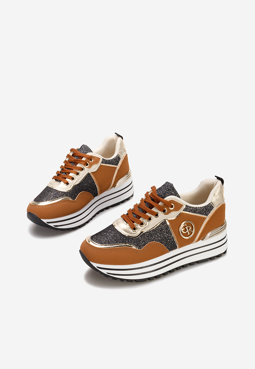 Sneakers με πλατφόρμα Eranova ταμπά