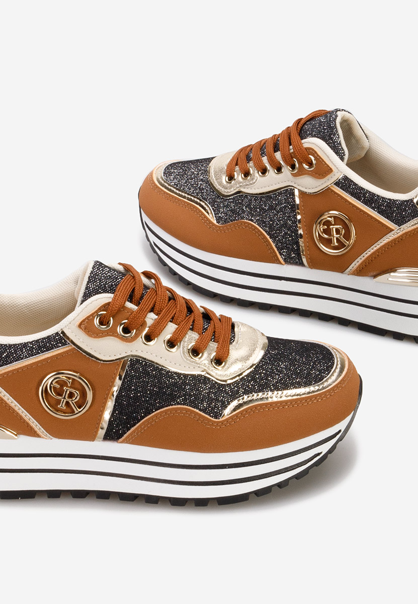 Sneakers με πλατφόρμα Eranova ταμπά