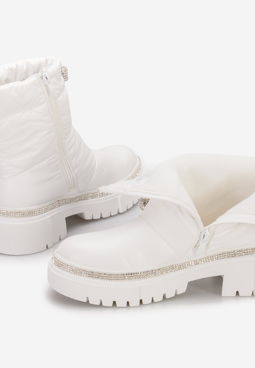 Γυναικείες Μπότες Χιονιού Peliane λευκά