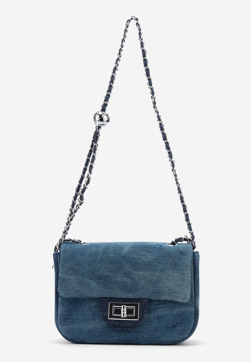 Τσάντα cluch Oliwia μπλε