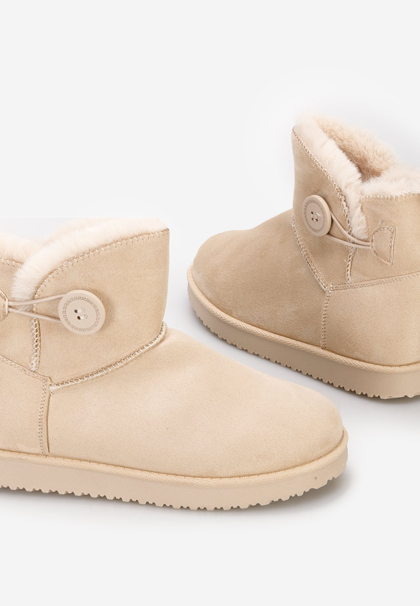 Μπότες τύπου UGG Troyes V3 μπεζ